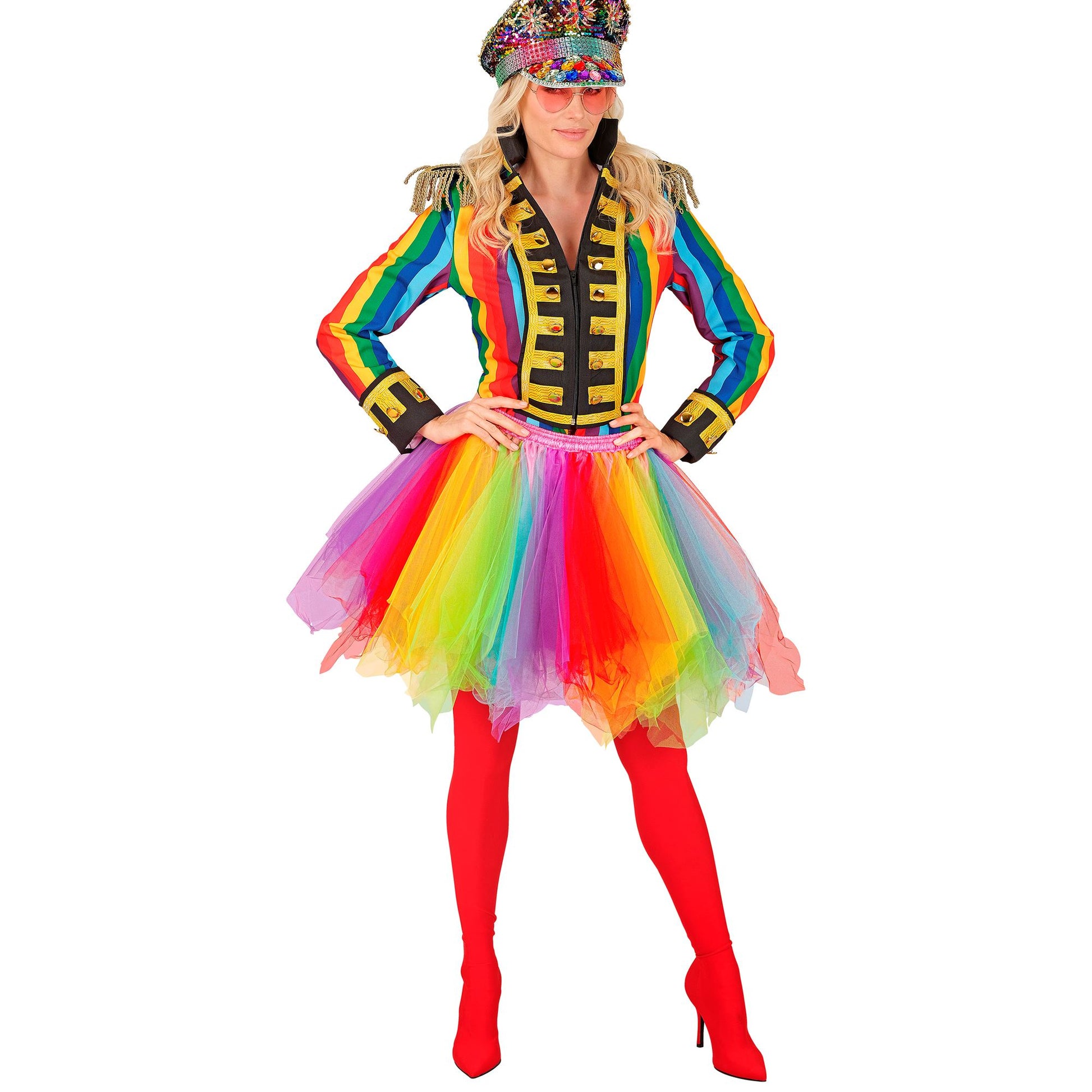 "REGENBOGEN TUTU" mit Innentasche für LED-Lichter – Ansicht 5
