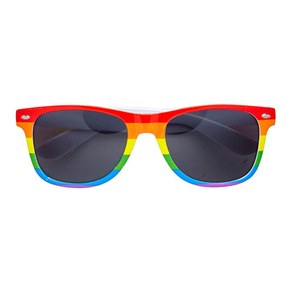 "REGENBOGENBRILLE" – Vorderansicht
