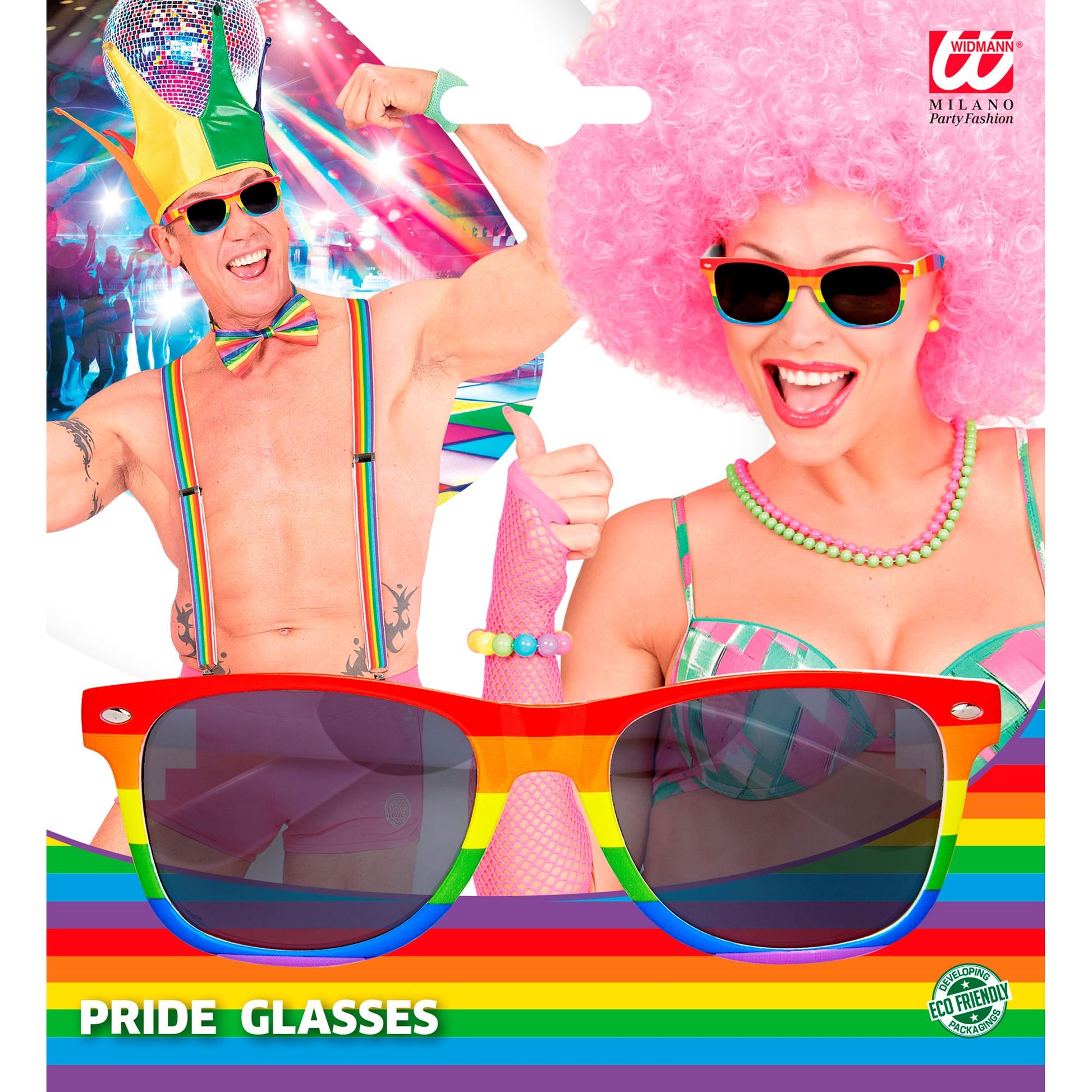"REGENBOGENBRILLE" – Detailansicht