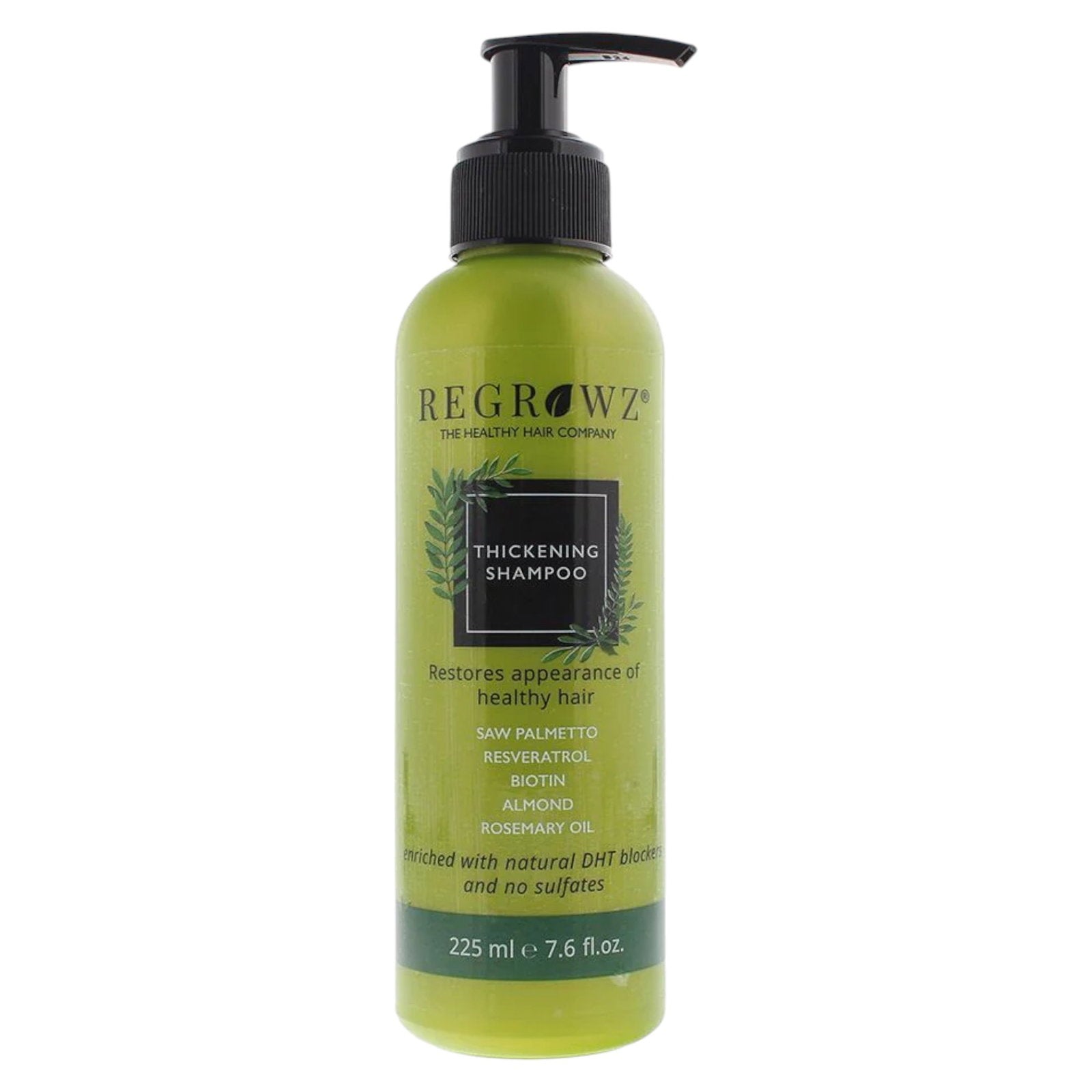 Regrowz Regrowz, Thickening Shampoo, Haarshampoo, Verdickung, 225 ml Regular