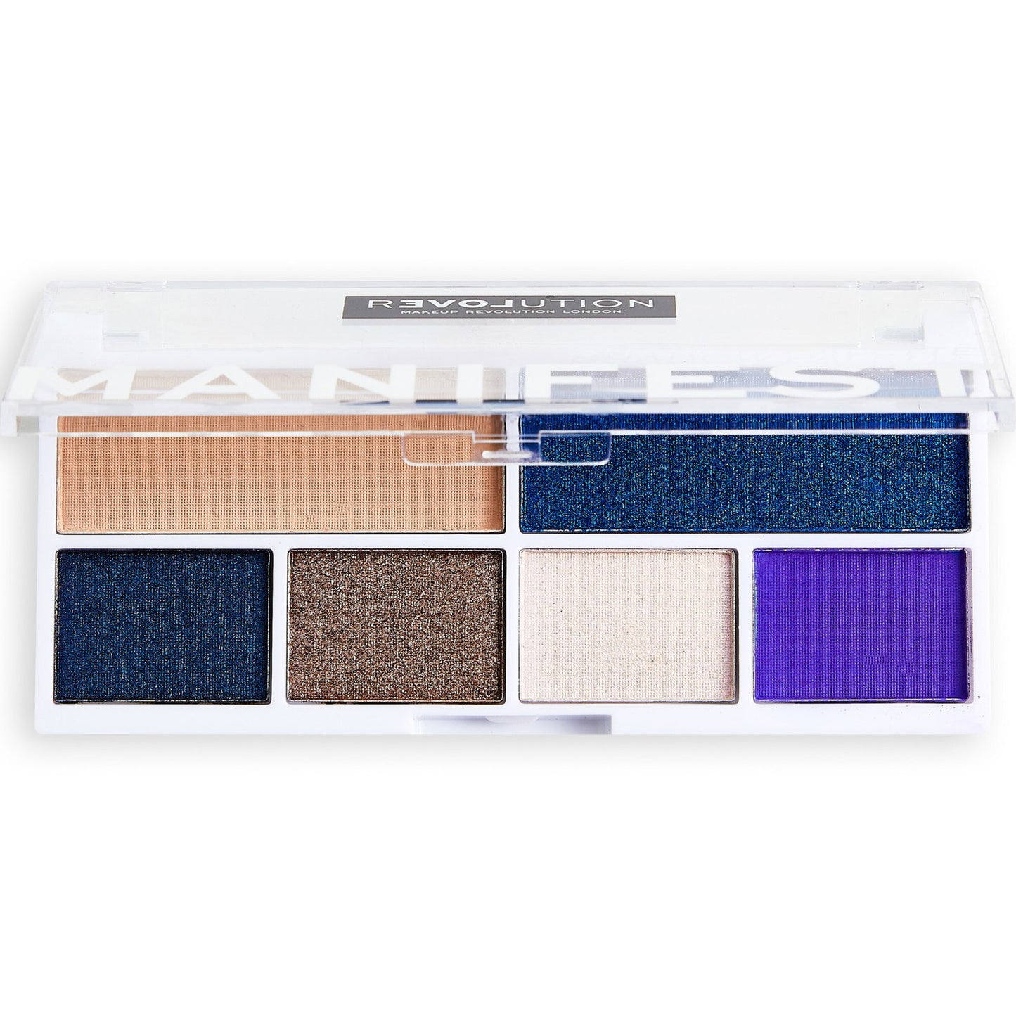 Relove By Revolution, Colour Play, Lidschattenpalette, Manifest, 6 Schattierungen, 0.65 g