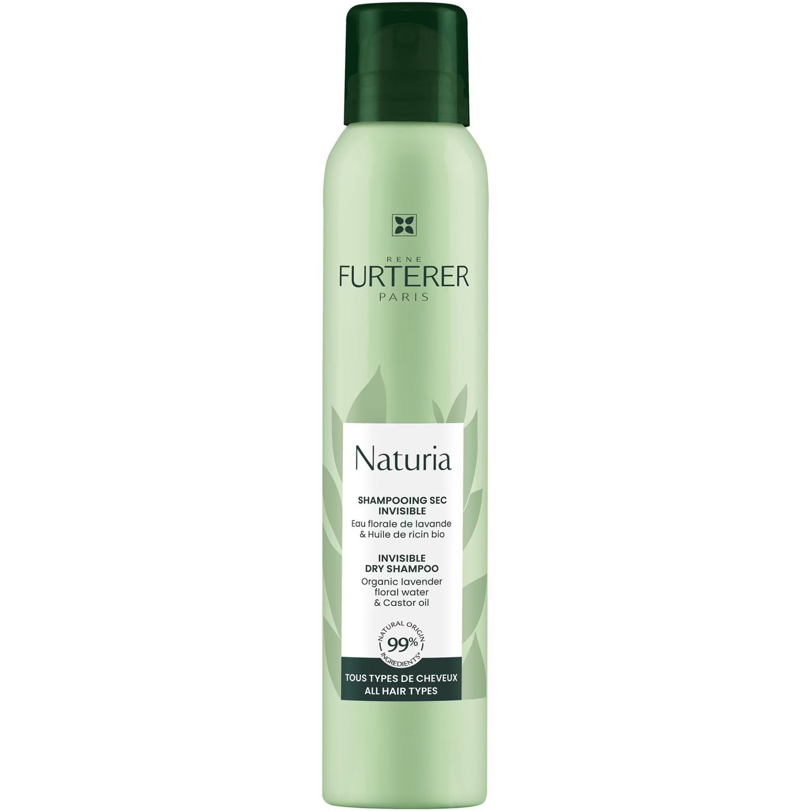 Rene Furterer Rene Furterer, Naturia Invisible, Trockenshampoo, Sanfte Reinigung, 200 ml Regular