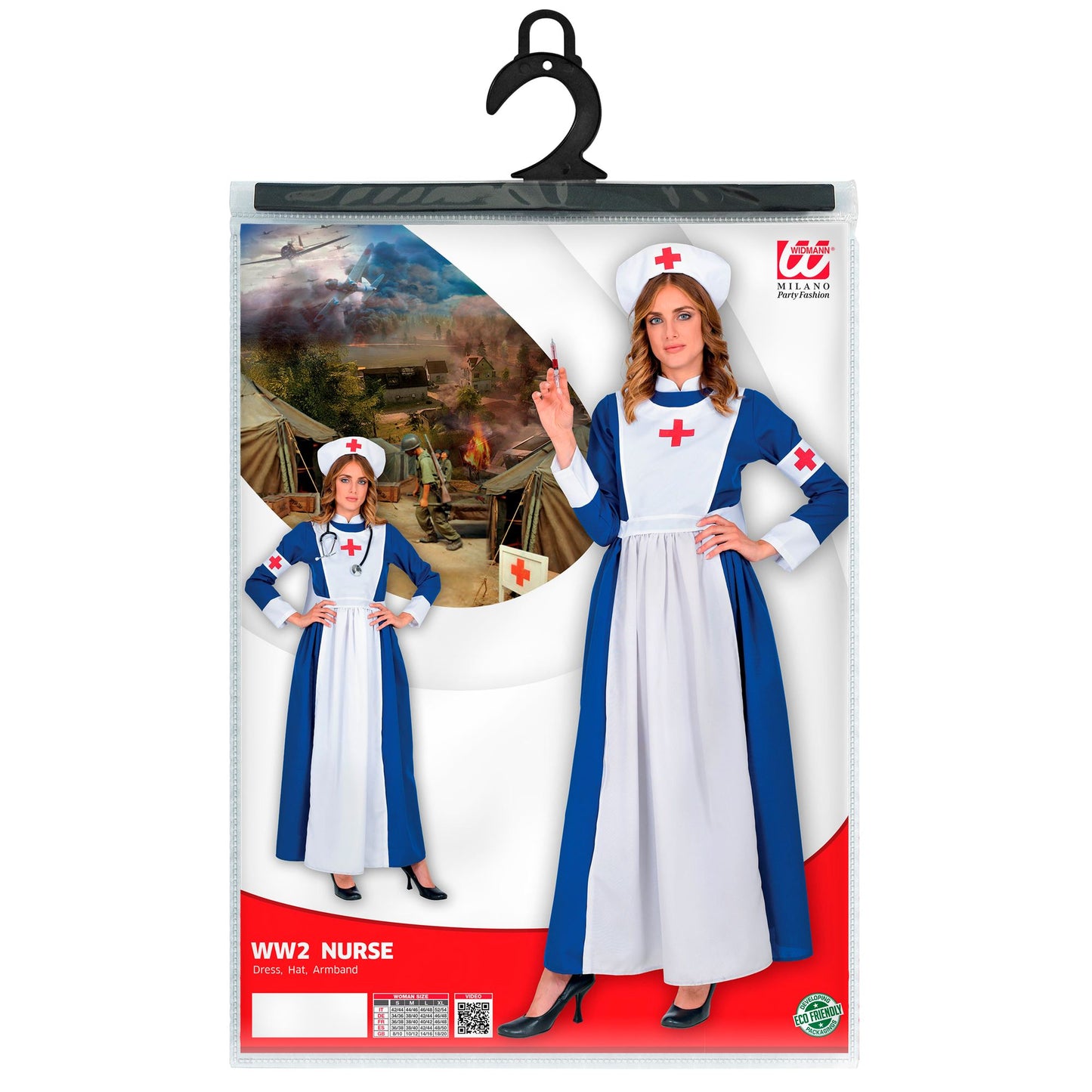"RETRO KRANKENSCHWESTER" (Kleid, Haube, Armbinde) – Ansicht 5