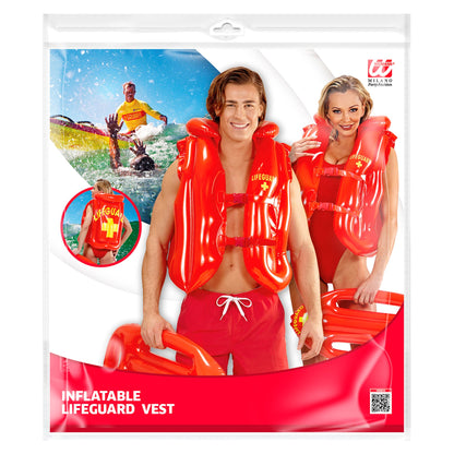 "RETTUNGSSCHWIMMER" (aufblasbare Rettungsschwimmweste) – Detailansicht