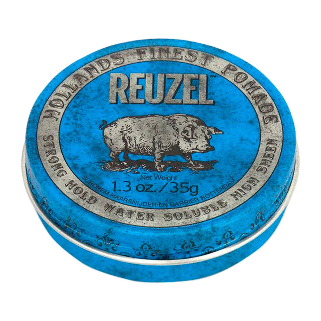 Reuzel Reuzel, Blue, Haarstyling-Pomade, Hoher Glanz, Fester Halt, 35 g Regular
