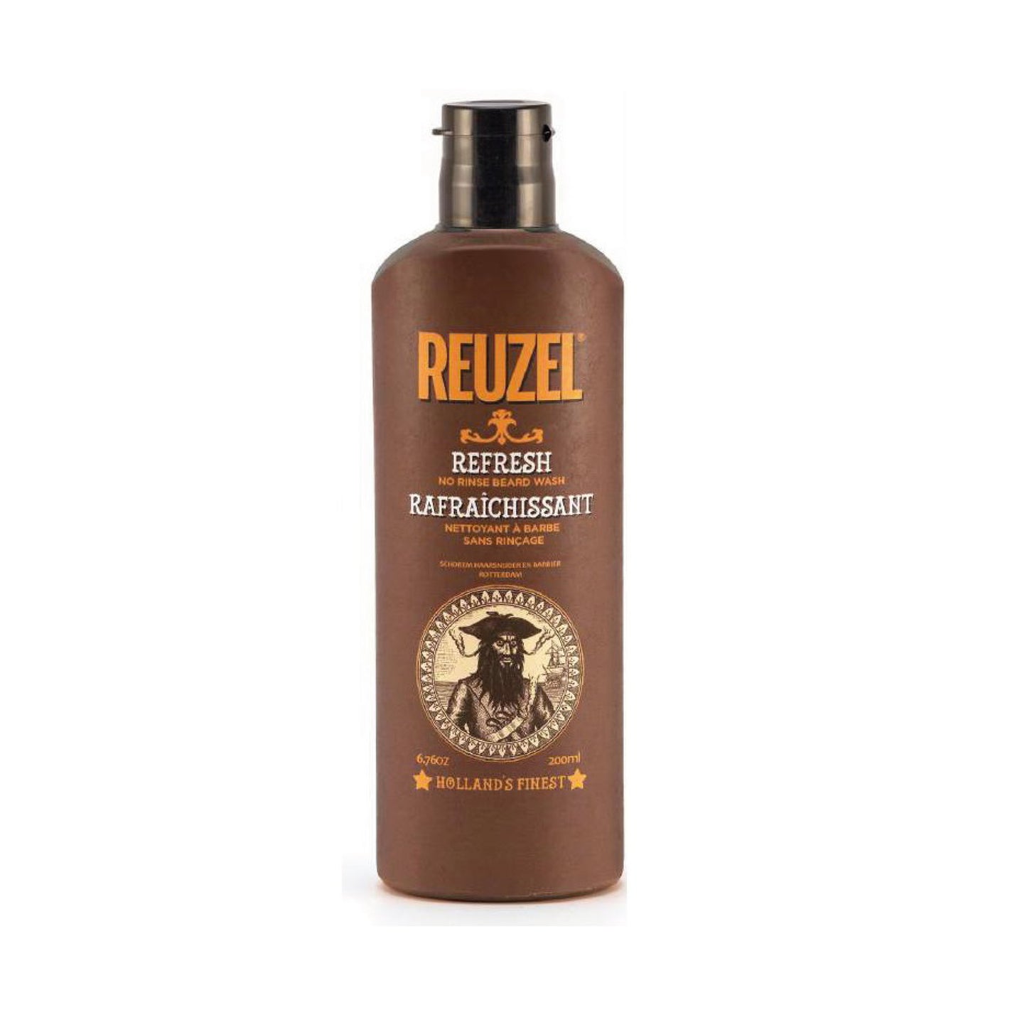 Reuzel, Refresh No Rinse, Bartshampoo, Feuchtigkeit und Glanz, 200 ml