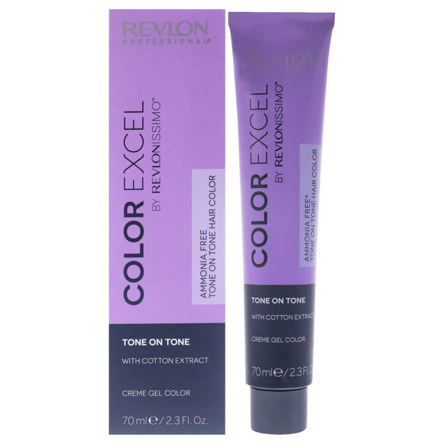 Revlon, Color Excel, Permanente Haarfarbe, 6.12 Dark Ash Iridescent Blonde, 70 ml