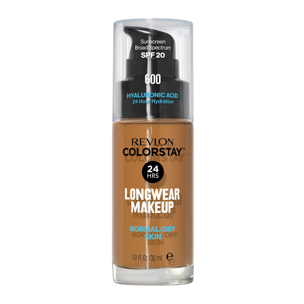 Revlon, Color Stay, Flüssige Grundierung, 600, Zimt, SPF 20, 30 ml