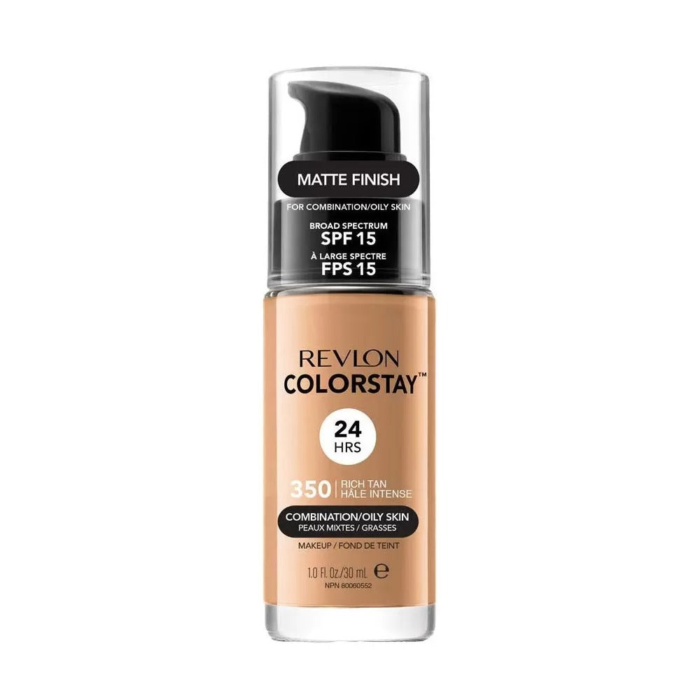 Revlon ColorStay Liquid Foundation 350 Rich Tan SPF 20 30 ml