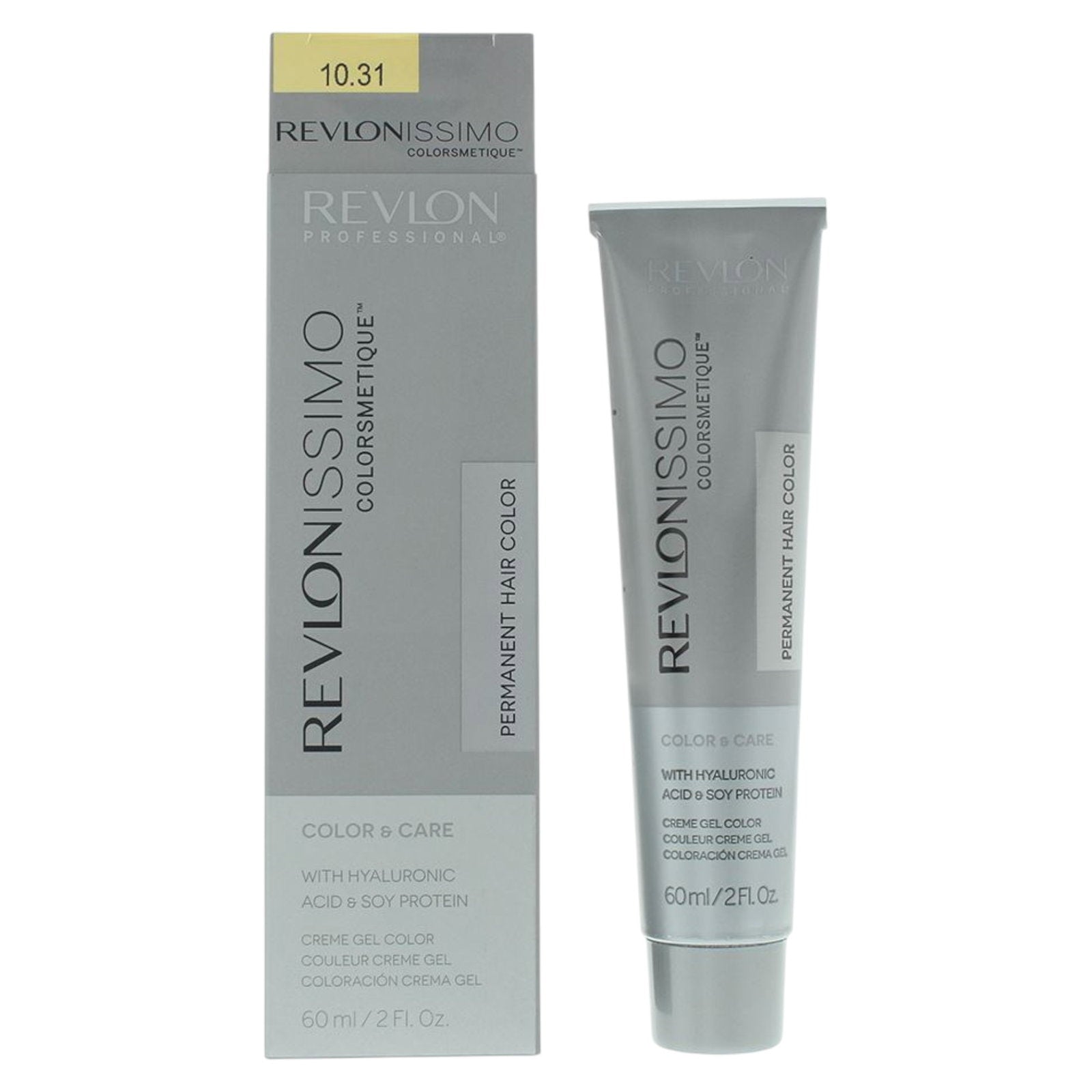 Revlon Revlon, Revlonissimo Colorsmetique, Permanente Haarfarbe, 10.31 Pale Beige Blonde, 60 ml Regular