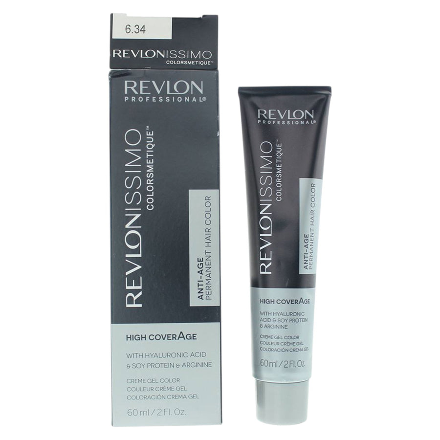 Revlonissimo Colorsmetique permanente Haarfarbe 6.34 Dark Hazel Blonde 60 ml
