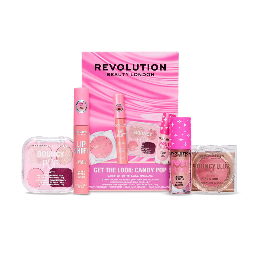 Revolution Make Up Get The Look Candy Pop Make-up-Set mit 4 Teilen