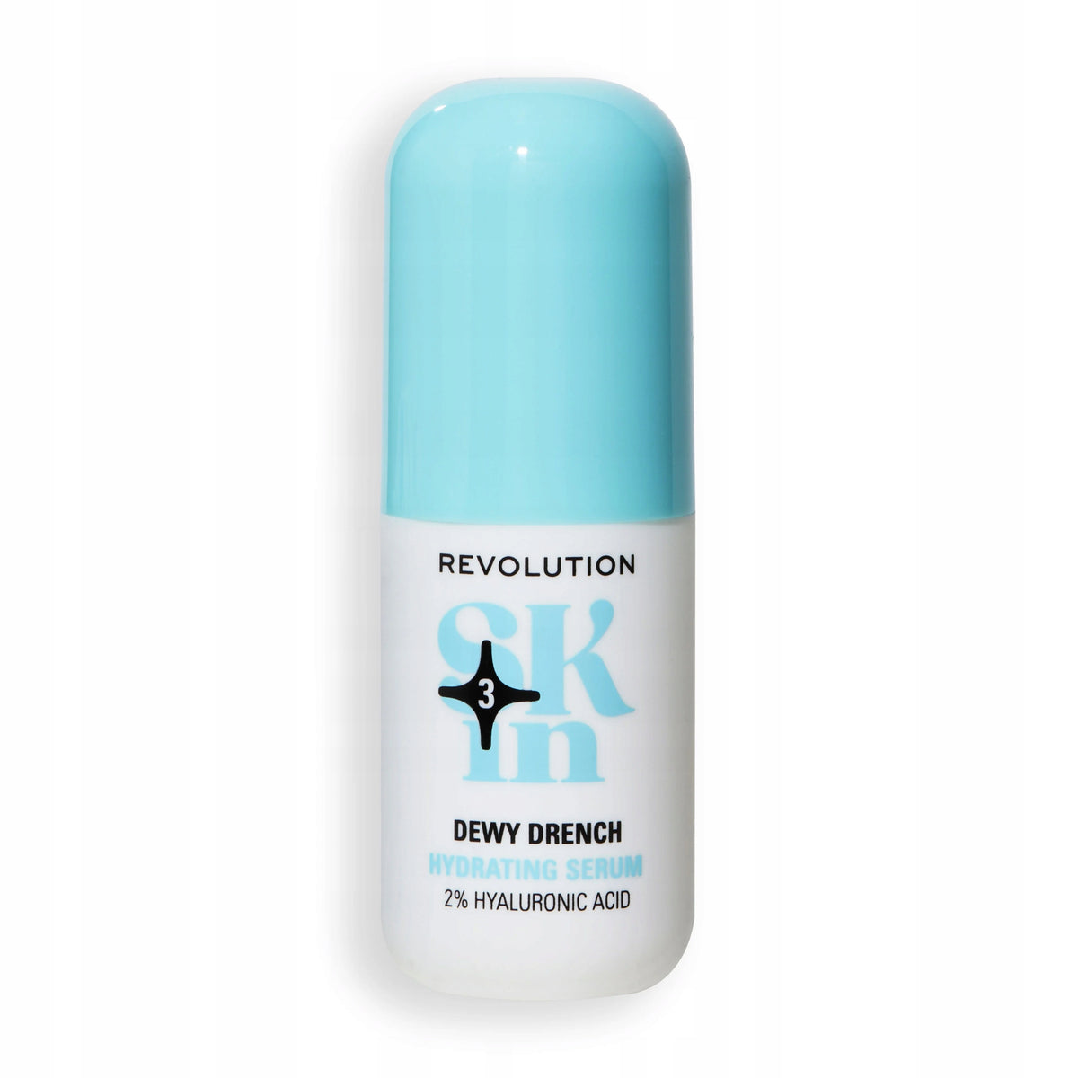 Revolution Skincare, Dewy Drench, Hyaluronsäure 2%, Hydratisierend, Serum, Für das Gesicht, 30 ml