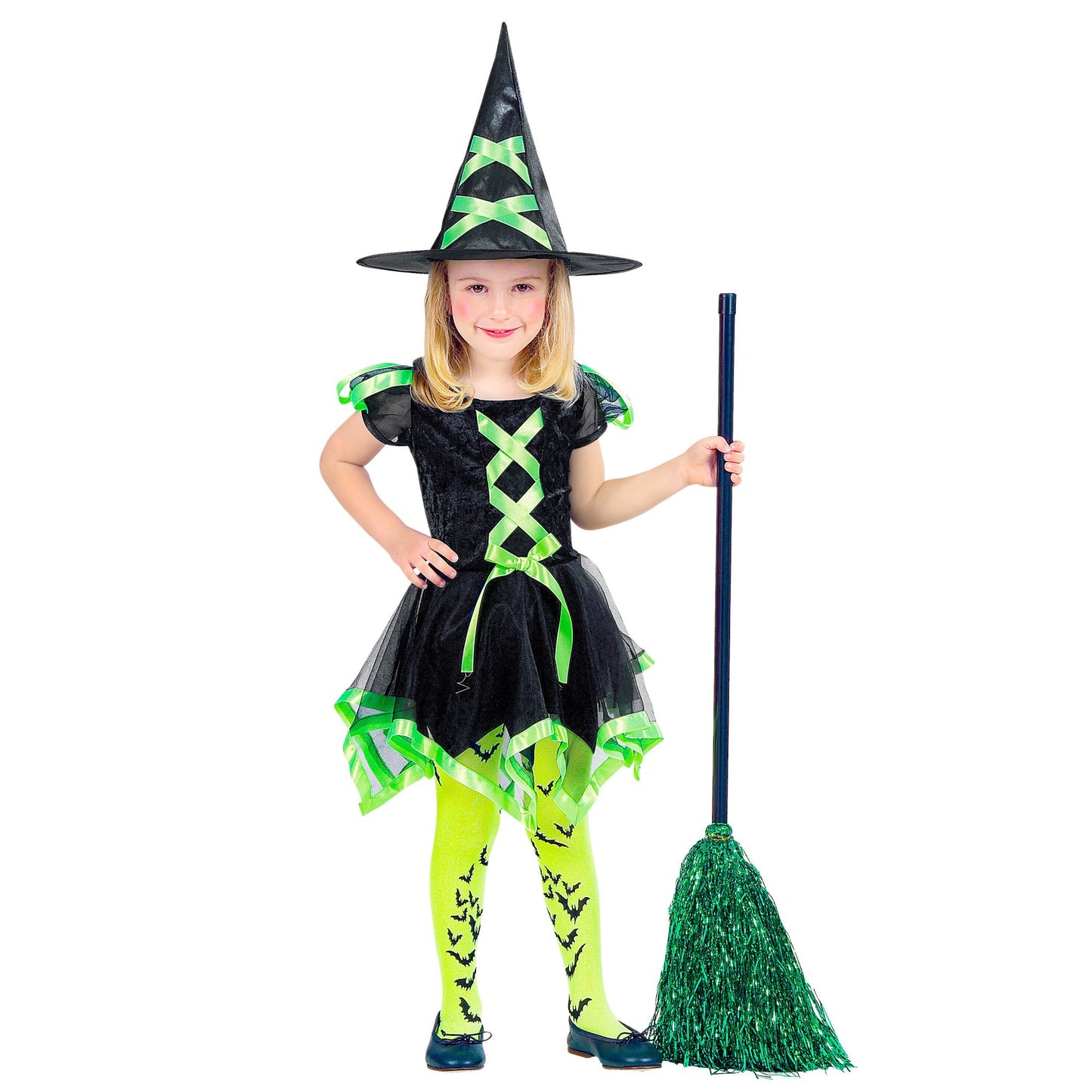 "RIBBON HEXE" sort. in 3 Farben (Kleid, Hut) – Ansicht 3