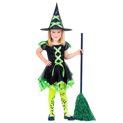 "RIBBON HEXE" sort. in 3 Farben (Kleid, Hut) – Ansicht 3