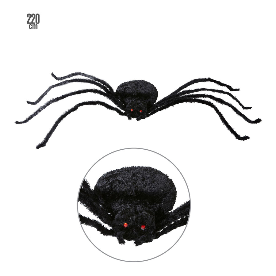 "RIESEN SPINNE" biegbar - 220cm – Vorderansicht