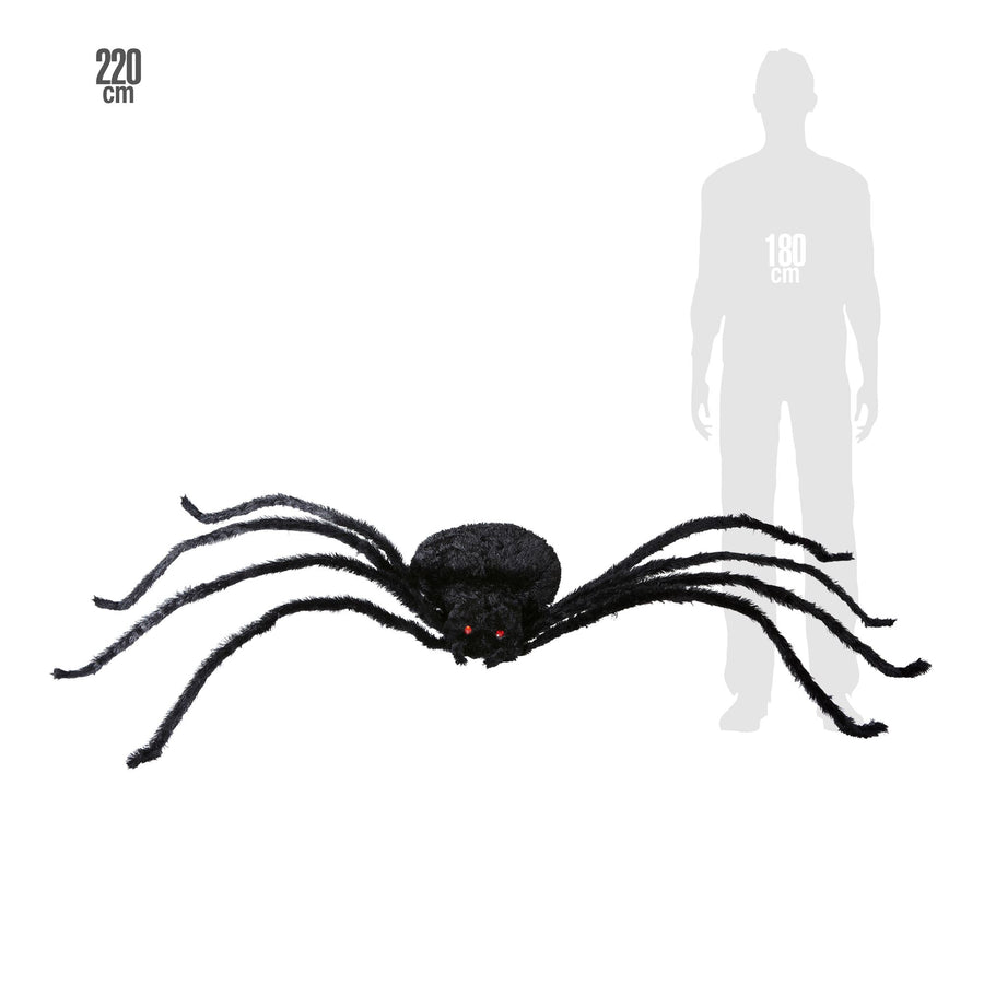 "RIESEN SPINNE" biegbar - 220cm – Detailansicht