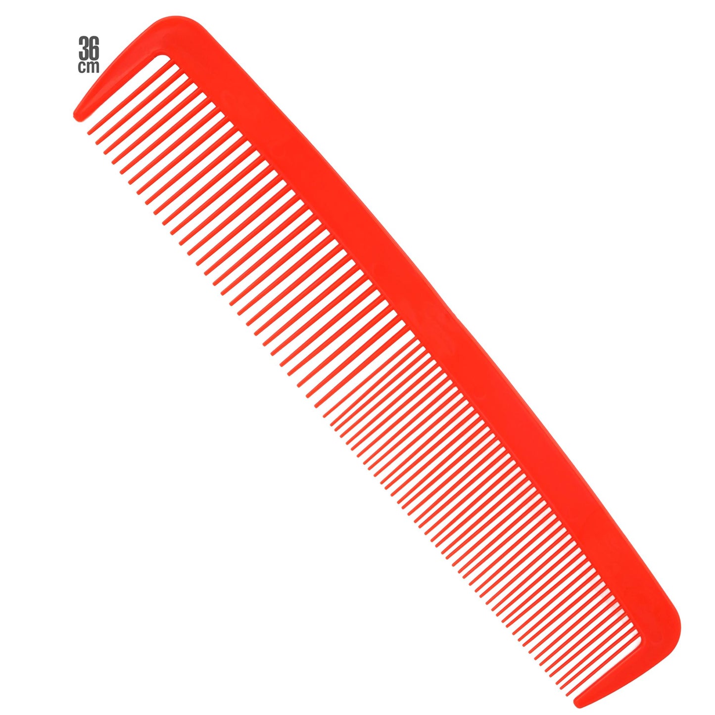 "RIESENKAMM" rot, 36 cm – Vorderansicht