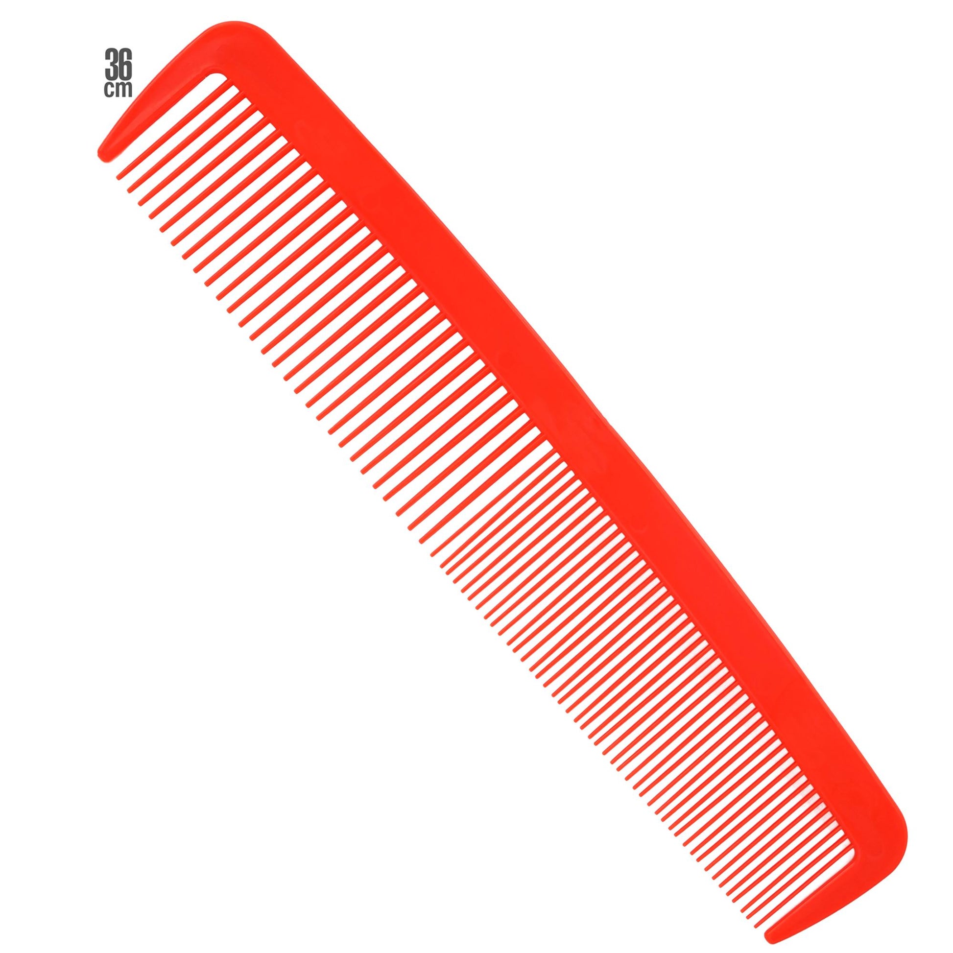 "RIESENKAMM" rot, 36 cm – Vorderansicht