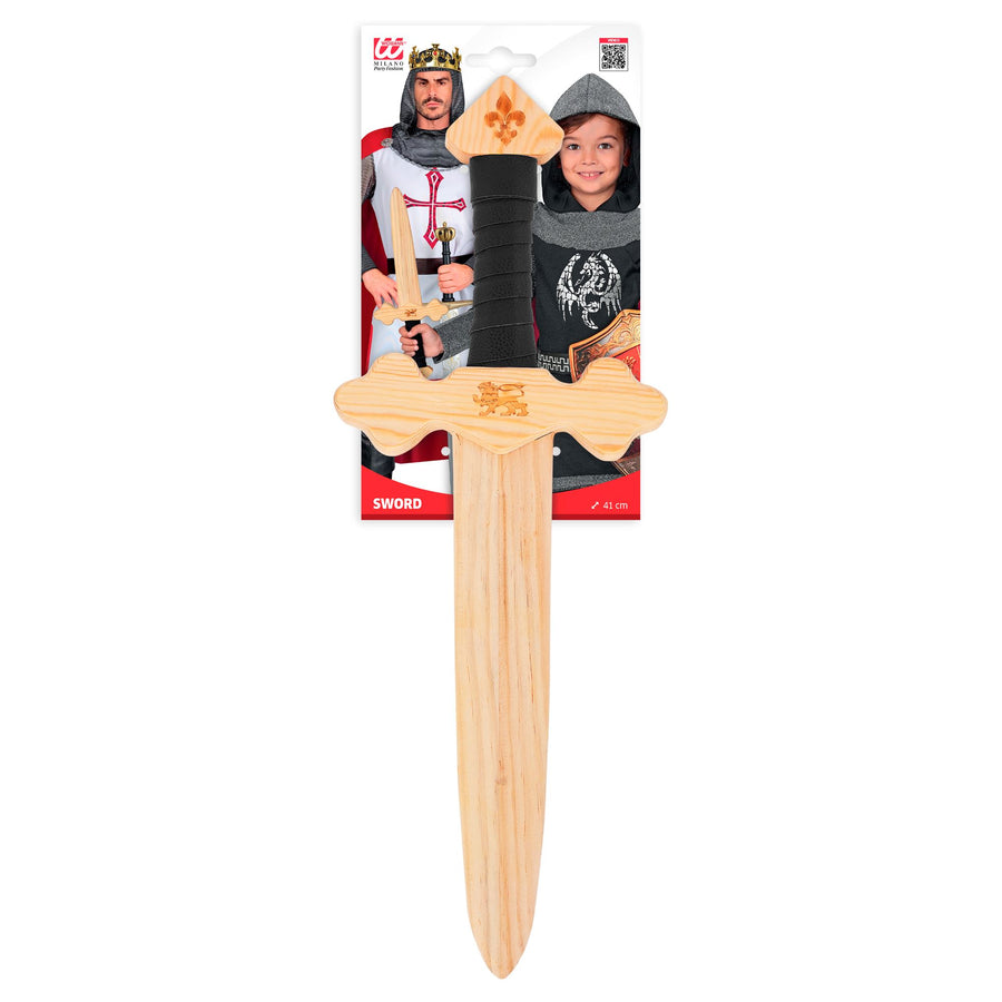 "RITTERSCHWERT AUS HOLZ" 41 cm – Detailansicht