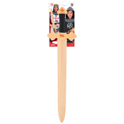 "RITTERSCHWERT AUS HOLZ" 60 cm – Detailansicht
