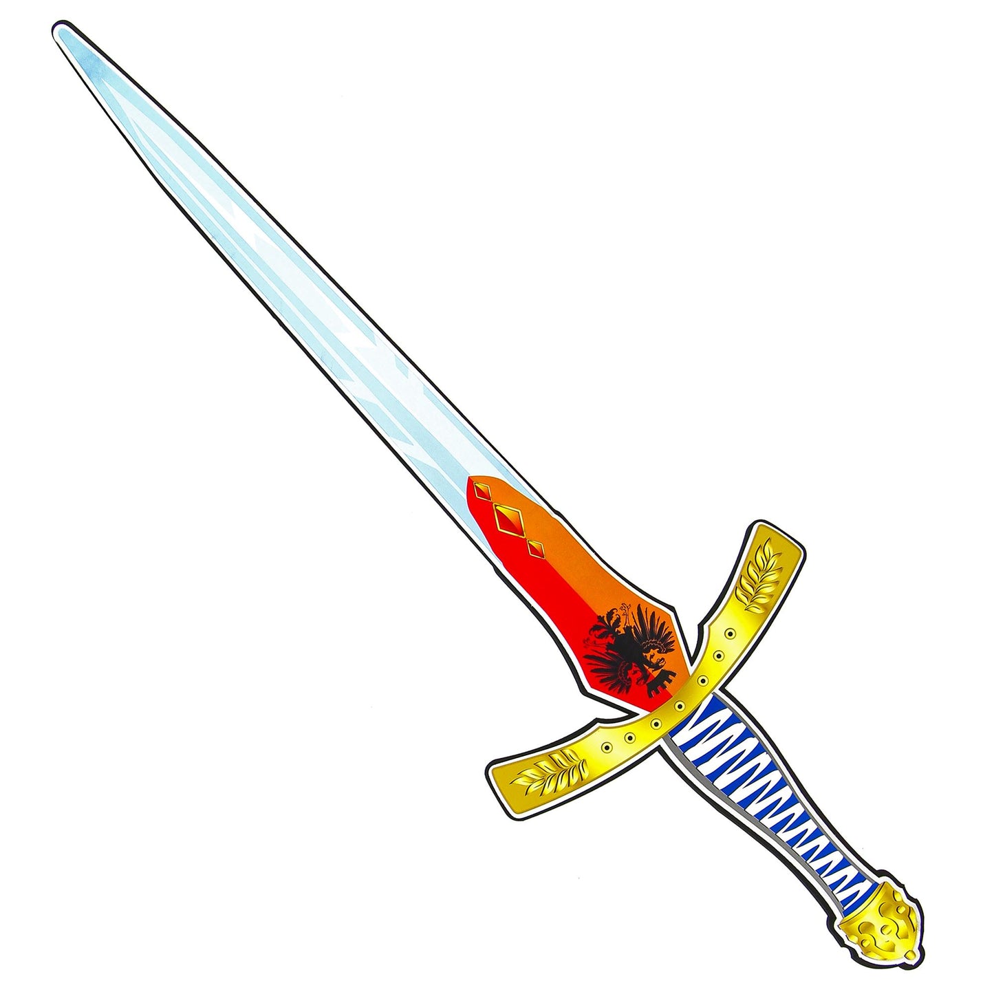 "RITTERSCHWERT" aus weichem Schaumstoff - 60 cm – Vorderansicht