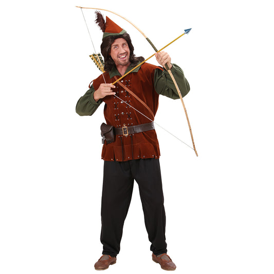 "ROBIN OF SHERWOOD" (Kasack, Hose, Gürtel, Hut) – Vorderansicht