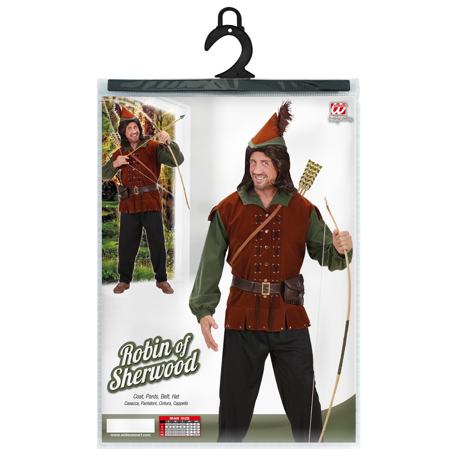 "ROBIN OF SHERWOOD" (Kasack, Hose, Gürtel, Hut) – Ansicht 3