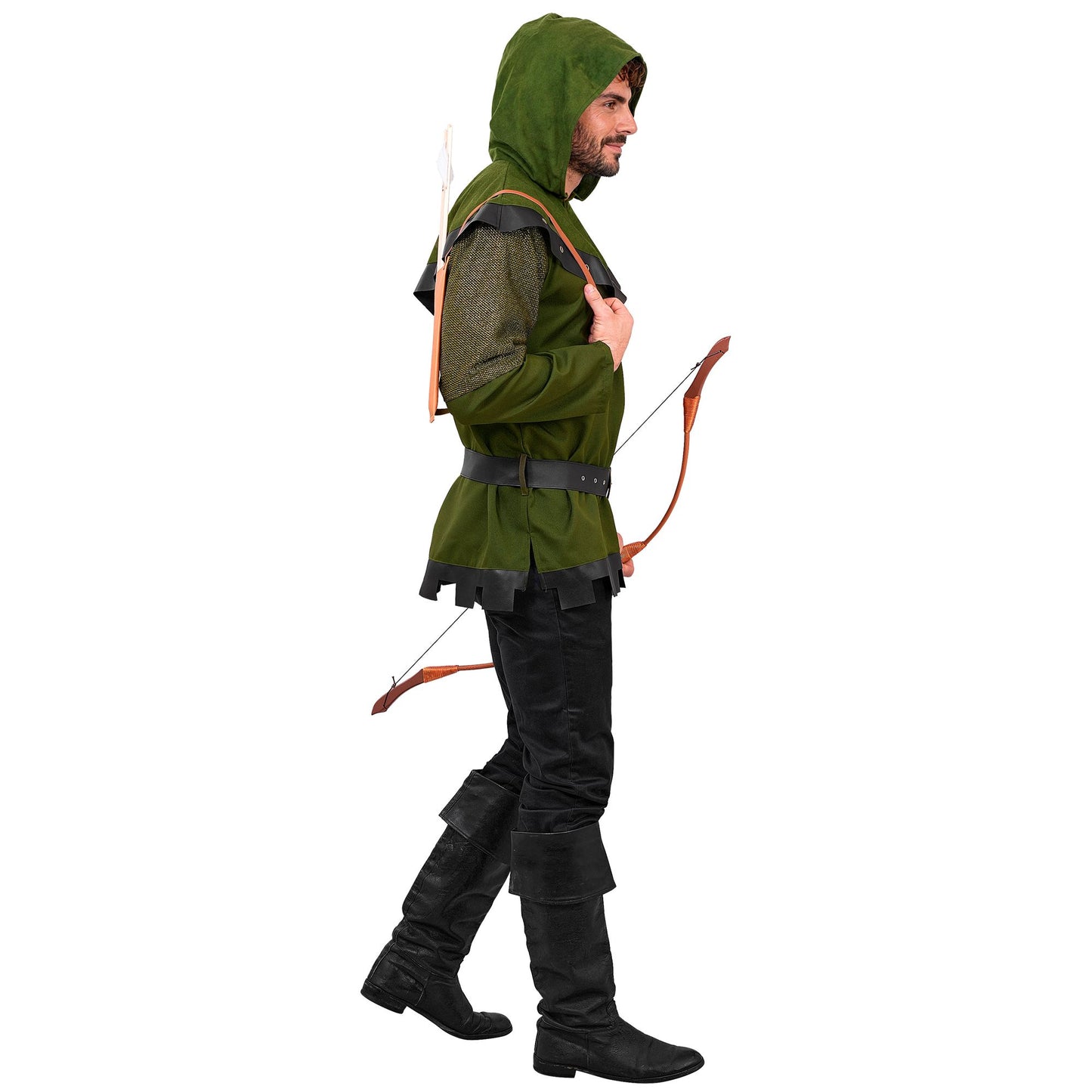 "ROBIN OF SHERWOOD" (Oberteil mit Kapuze, Gürtel) – Ansicht 3
