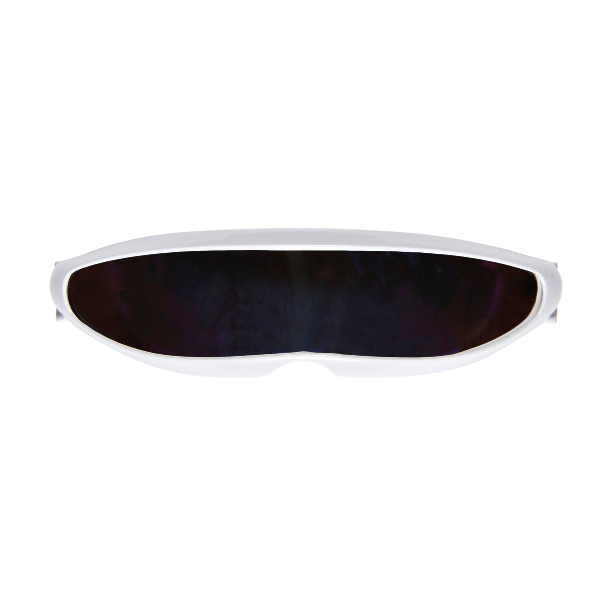 "ROBOT BRILLE WEISS" – Vorderansicht