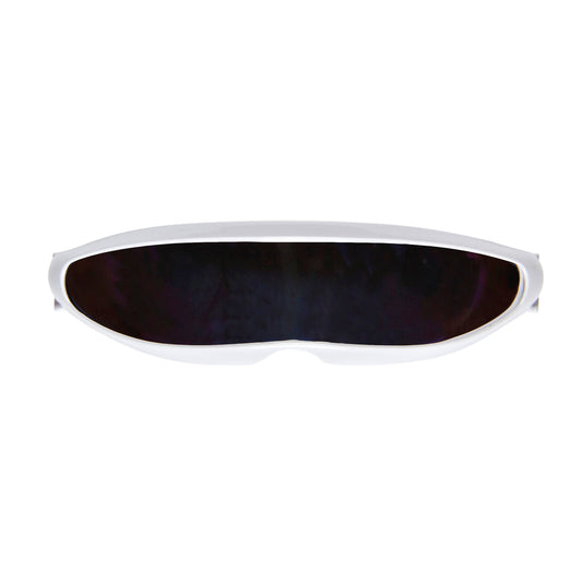 "ROBOT BRILLE WEISS" – Vorderansicht