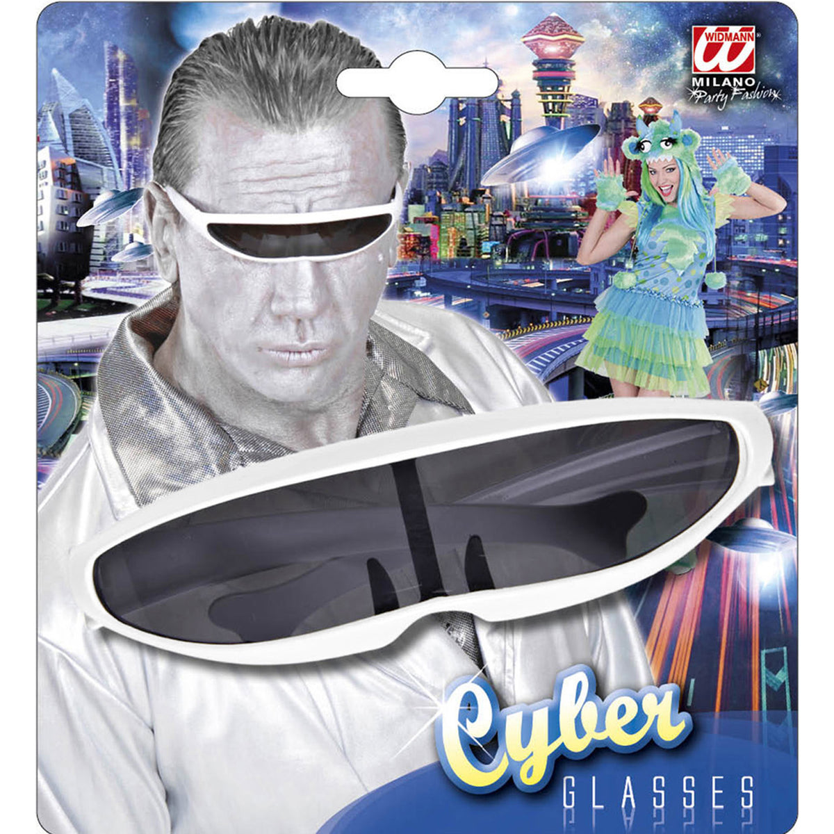 "ROBOT BRILLE WEISS" – Detailansicht