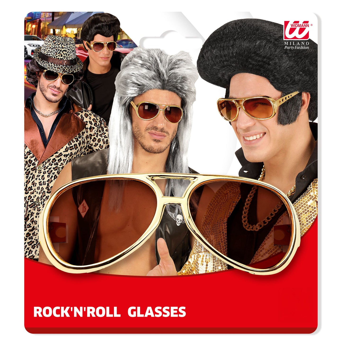 "ROCK'N'ROLL BRILLE" – Detailansicht