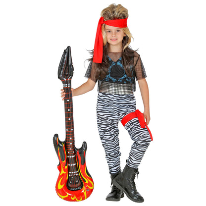 "ROCK STAR" (Tank Top, Netzshirt, Hose, Gürtel, Beinband, Bandana) – Ansicht 4