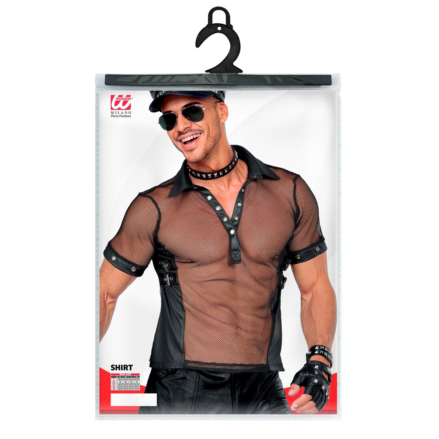 "ROCKER T-SHIRT" Kunstleder – Ansicht 5