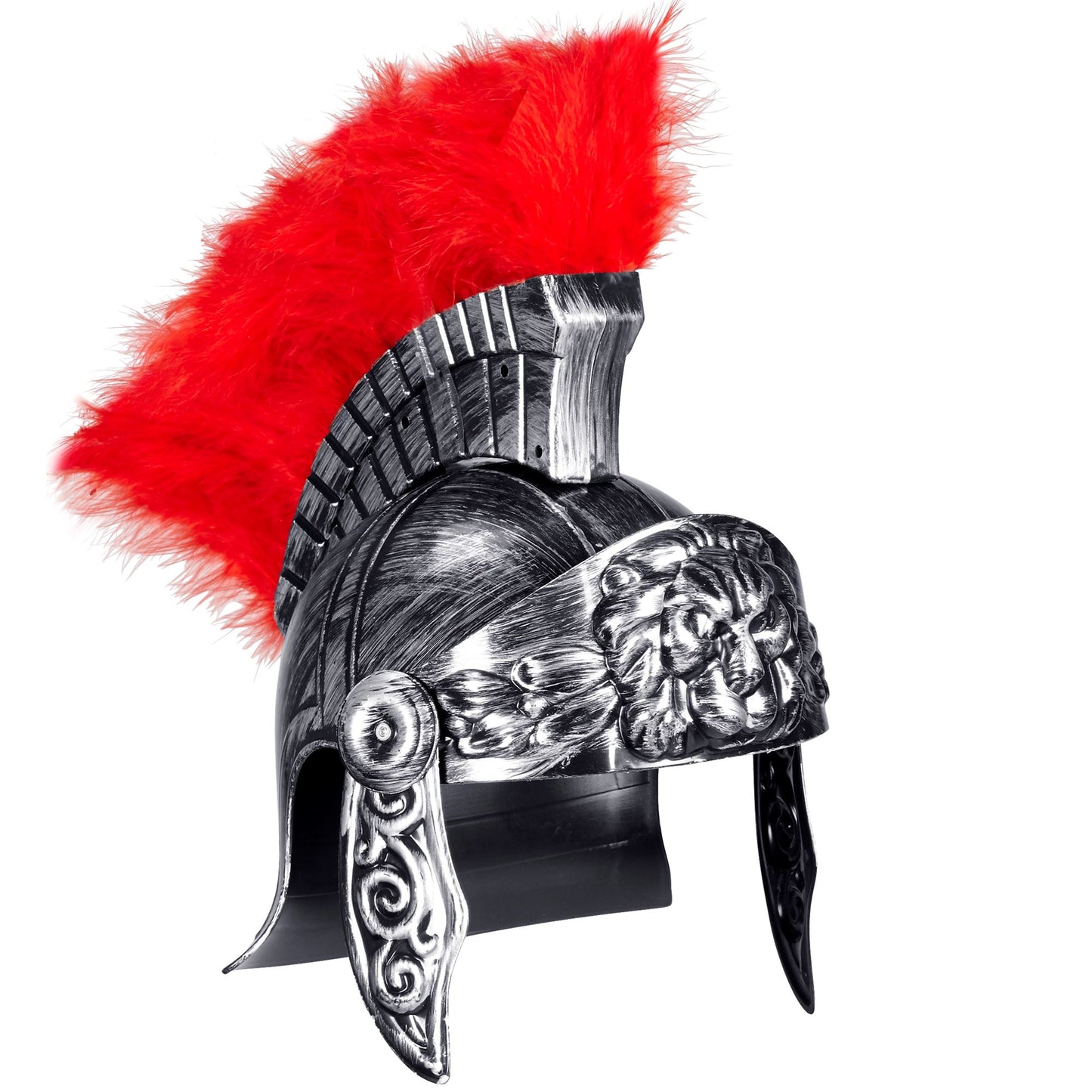 "RÖMER HELM IN ANTIKEM SILBER" – Vorderansicht