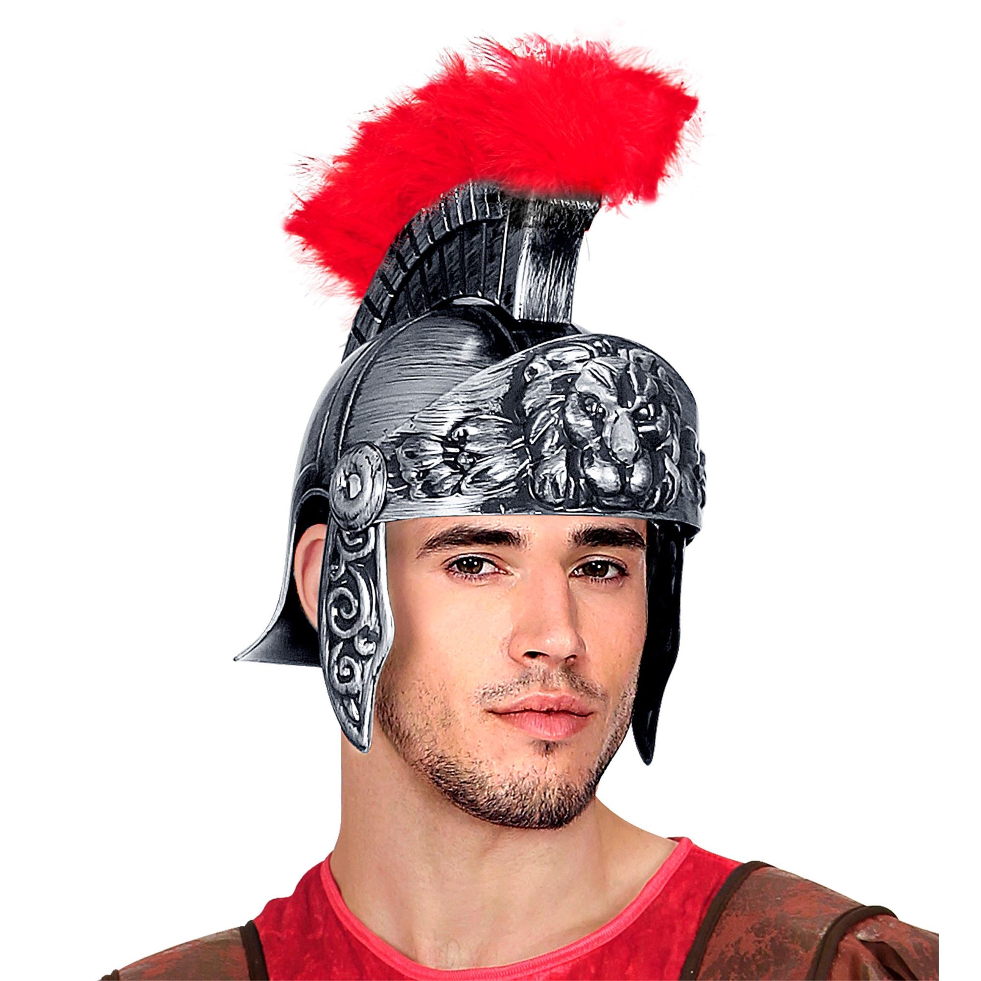 "RÖMER HELM IN ANTIKEM SILBER" – Detailansicht