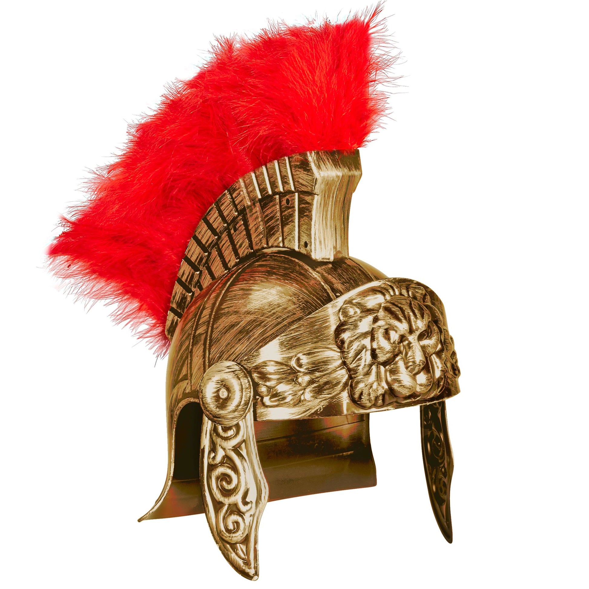 Widmann Römer Helm in Antik Gold – Detailansicht – Produktansicht