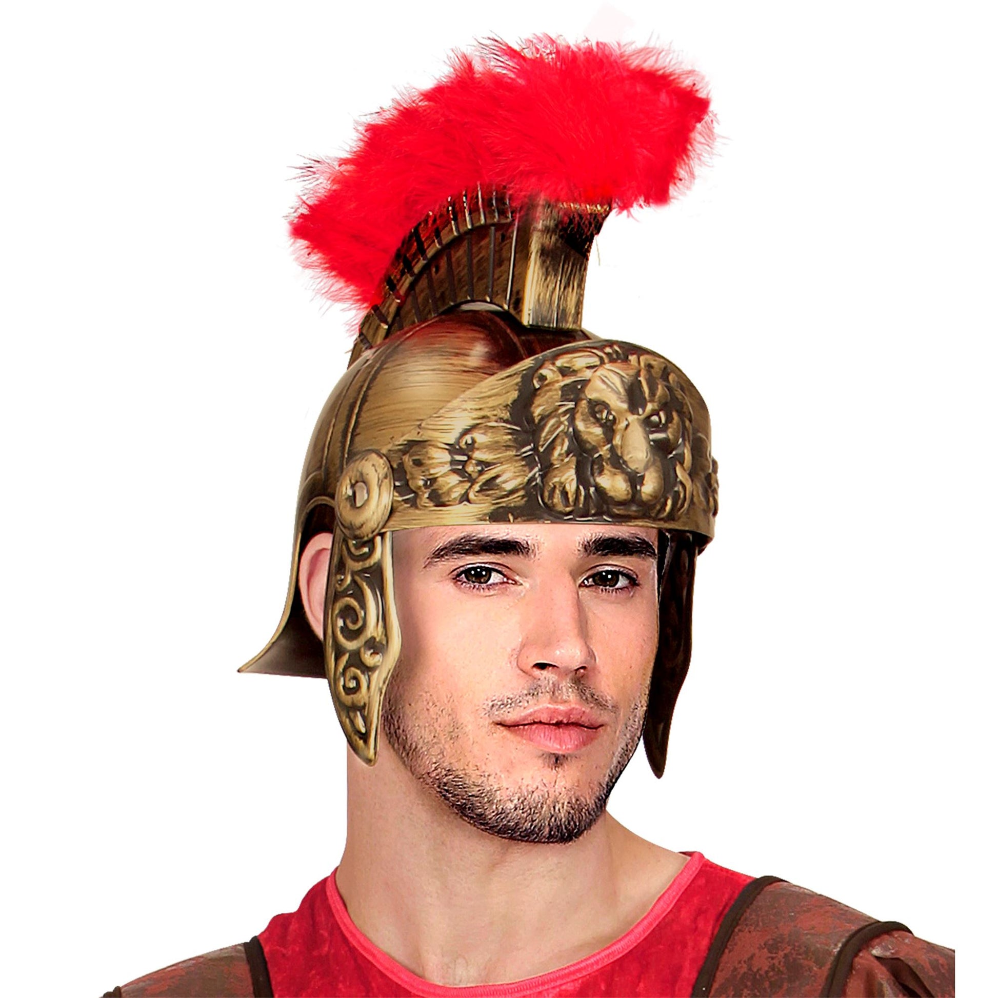 Widmann Römer Helm in Antik Gold – Detailansicht – Detailansicht