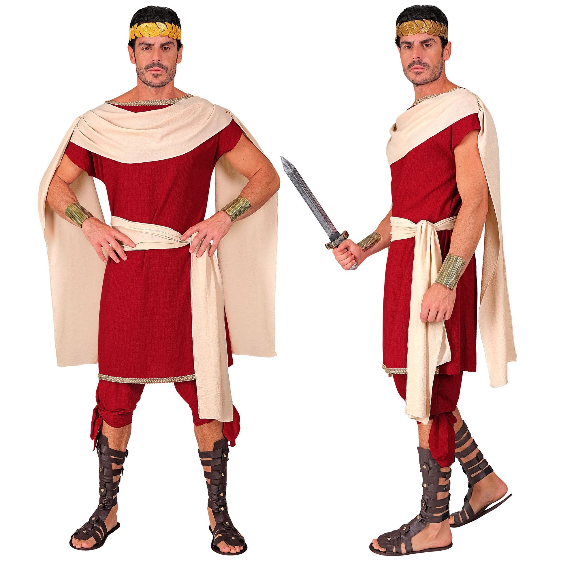 "RÖMER" (Tunika, Hose, Gürtel, Schärpe) – Ansicht 3