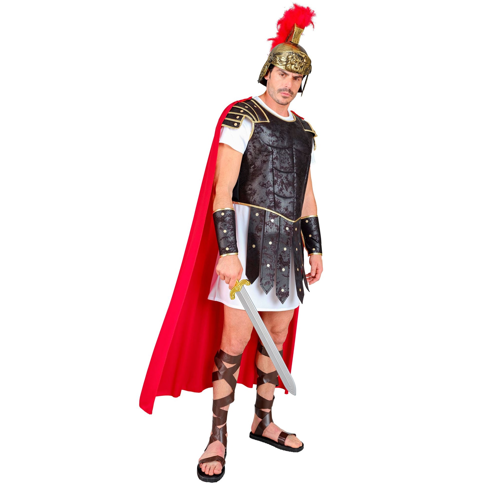 "RÖMISCHER CENTURIO" (Tunika, Rüstung mit Umhang, Armschoner) – Ansicht 4