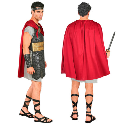 "RÖMISCHER CENTURIO" (Tunika, Rüstung mit Umhang und Medaille, Stirnband, Armschoner, Beinschnüre) – Ansicht 4