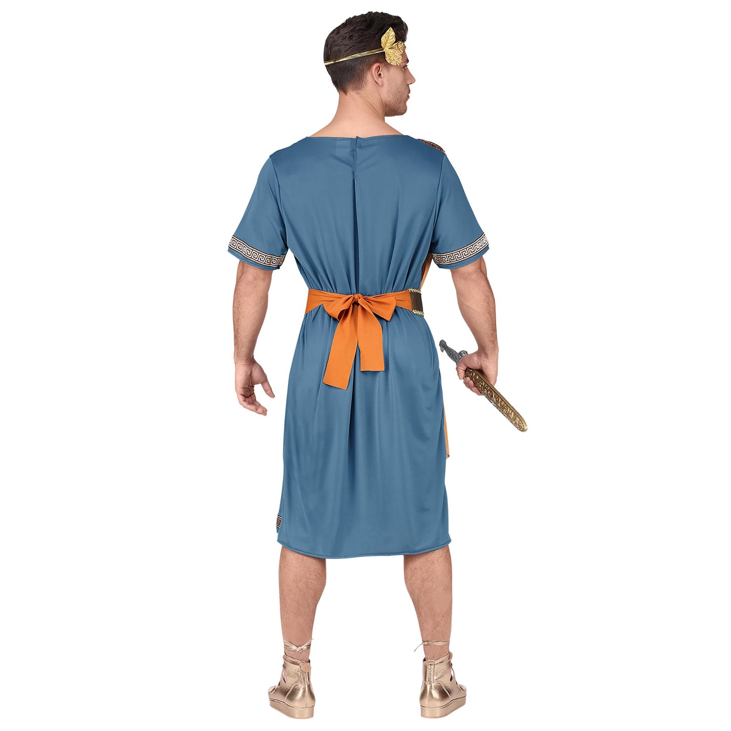 "RÖMISCHER IMPERATOR" (Tunika mit Schärpe, Gürtel, Lorbeerkrone) – Ansicht 3