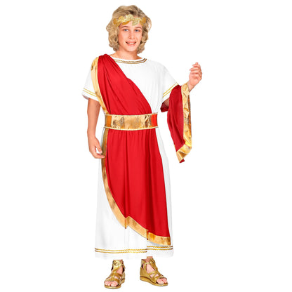 "RÖMISCHER KAISER" (Tunika mit Schärpe, Gürtel, Lorbeerkranz) – Ansicht 3