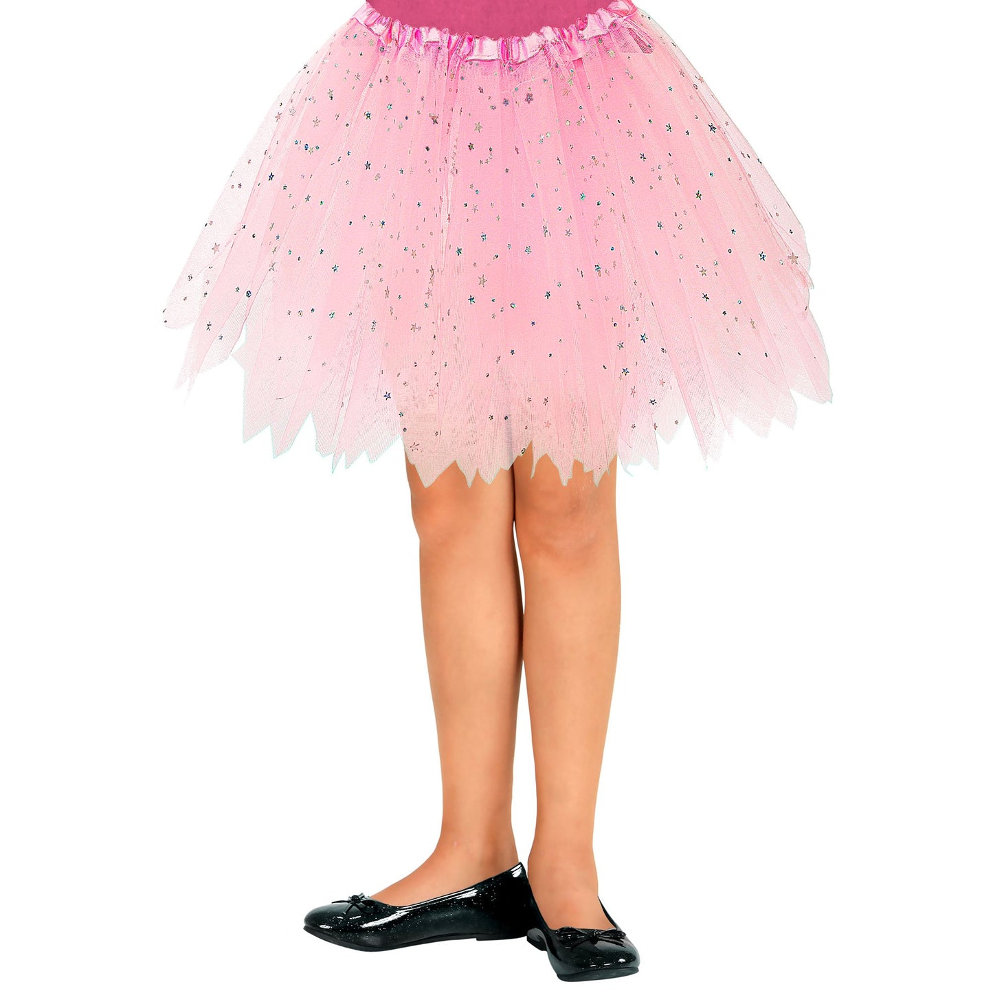 "ROSA GLITZERNDER TUTU" 30 cm – Vorderansicht