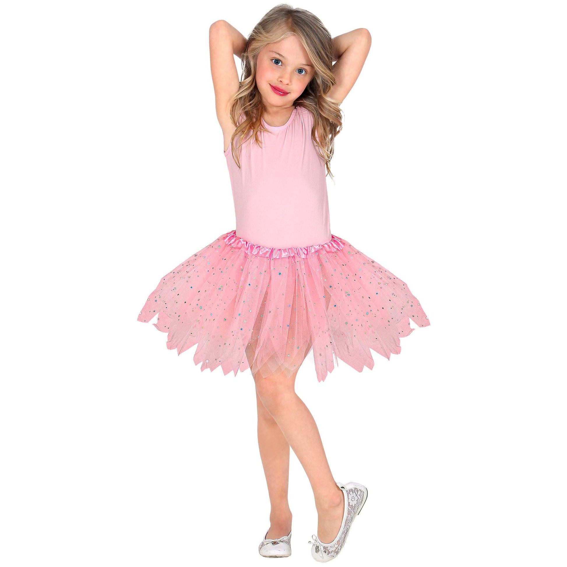 "ROSA GLITZERNDER TUTU" 30 cm – Detailansicht