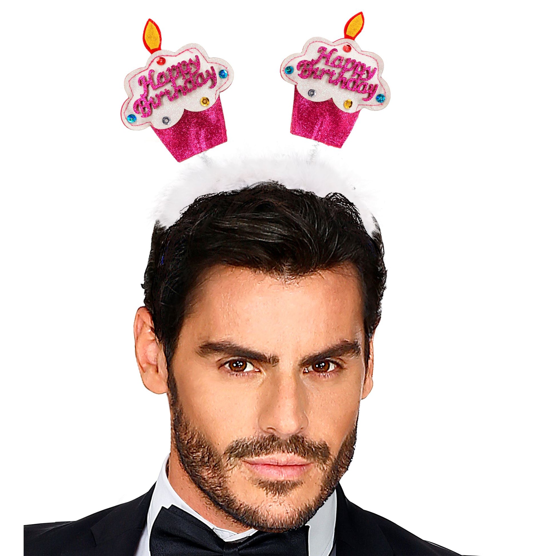 "ROSA HAPPY BIRTHDAY KUCHEN HAARREIF UND MARABU" – Ansicht 3