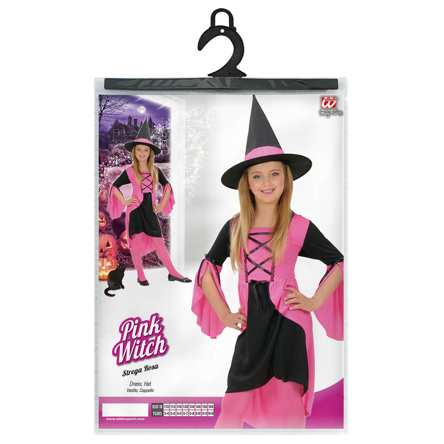 "ROSA HEXE" (Kleid, Hut) – Detailansicht