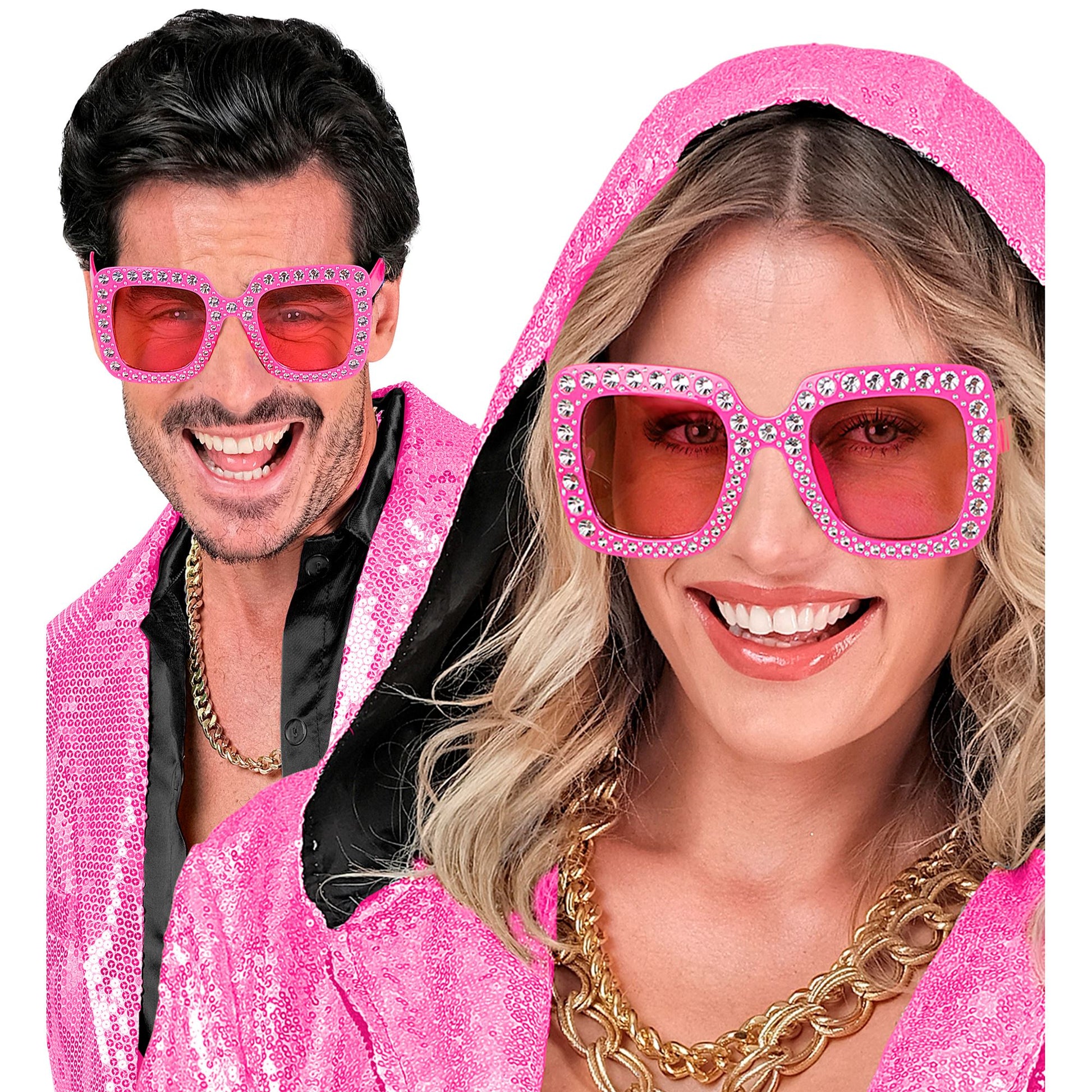 "ROSA STRASS BRILLE" – Ansicht 3