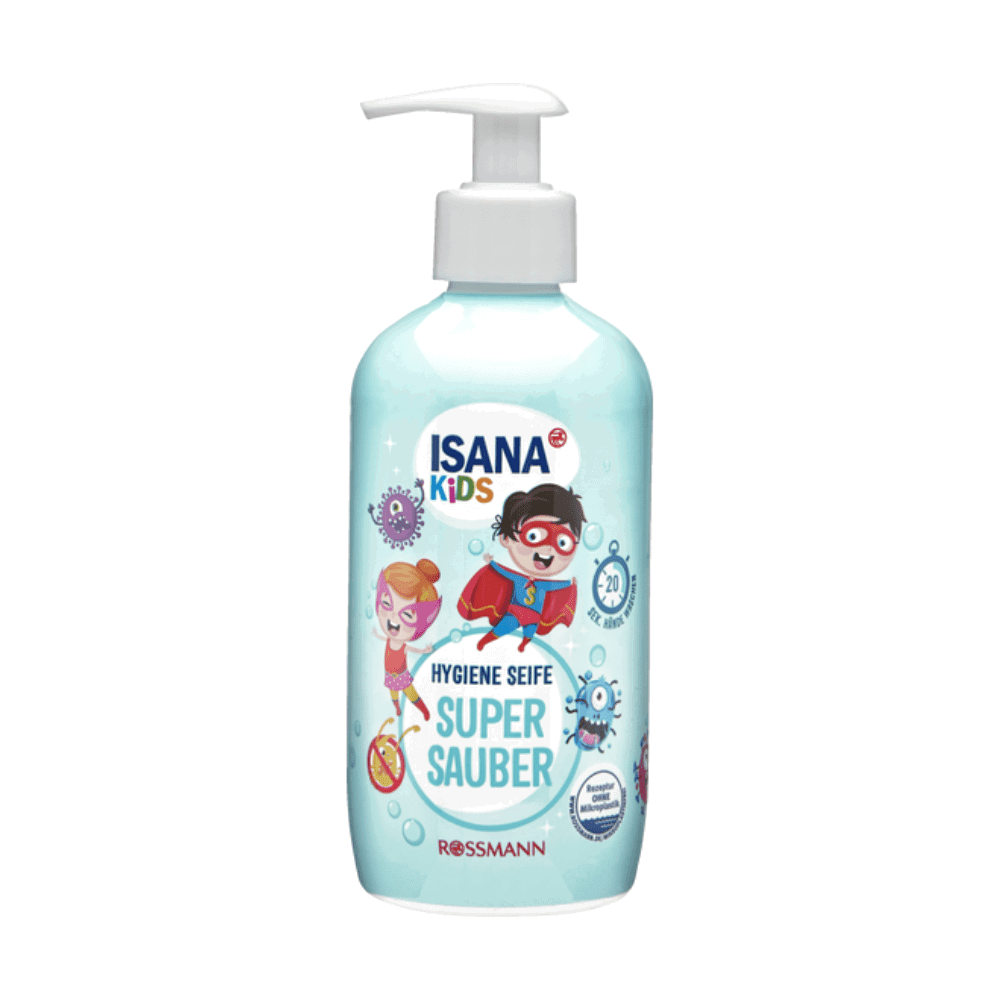 Rossmann Isana Kids Flüssigseife Reinigung 350 ml
